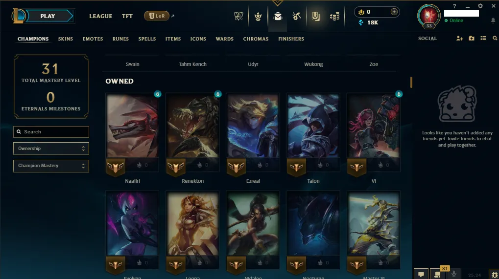 🌎EUW🔥S15⭐️Iron 1 🏆+40 Champions ✅Owend Maque of the black rose elise🏆4 Skins Shard ❄️18k+ BE🔥Honor 4 ✅Unverified Email🚀instant delivery